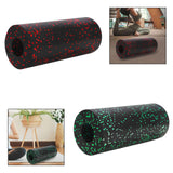 Maxbell Foam Roller Sturdy Fitness Accessories Massage Roller for Sports Pilates Gym Black and Red