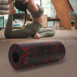 Maxbell Foam Roller Sturdy Fitness Accessories Massage Roller for Sports Pilates Gym Black and Red