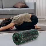 Maxbell Foam Roller Sturdy Fitness Accessories Massage Roller for Sports Pilates Gym Black and Green