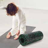 Maxbell Foam Roller Sturdy Fitness Accessories Massage Roller for Sports Pilates Gym Black and Green