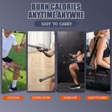 Maxbell 2Pcs Ropeless Battle Ropes Portable Non Slip Handle Exercise Ropes