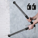 Maxbell 2Pcs Ropeless Battle Ropes Portable Non Slip Handle Exercise Ropes
