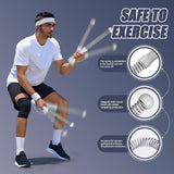 Maxbell 2Pcs Ropeless Battle Ropes Portable Non Slip Handle Exercise Ropes