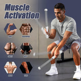 Maxbell 2Pcs Ropeless Battle Ropes Portable Non Slip Handle Exercise Ropes