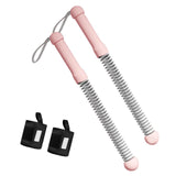 Maxbell 2Pcs Ropeless Battle Ropes Portable Non Slip Handle Exercise Ropes