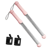 Maxbell 2Pcs Ropeless Battle Ropes Portable Non Slip Handle Exercise Ropes
