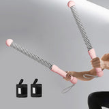Maxbell 2Pcs Ropeless Battle Ropes Portable Non Slip Handle Exercise Ropes