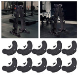 Maxbell 10 Pieces Dumbbells Pads Sturdy Practical Replacement Home Gym Dumbbell Rest Style B