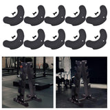 Maxbell 10 Pieces Dumbbells Pads Sturdy Practical Replacement Home Gym Dumbbell Rest Style B