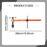 Maxbell Bicycle Derailleur Hanger Alignment Gauge Bicycle Alignment Gauge for Biking Orange