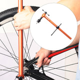 Maxbell Bicycle Derailleur Hanger Alignment Gauge Bicycle Alignment Gauge for Biking Orange