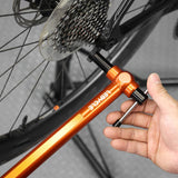 Maxbell Bicycle Derailleur Hanger Alignment Gauge Bicycle Alignment Gauge for Biking Orange