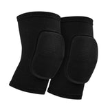 Maxbell 2Pcs Knee Pads Protection Sleeves Wrap Kneepads Knee Braces Support Black