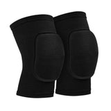 Maxbell 2Pcs Knee Pads Protection Sleeves Wrap Kneepads Knee Braces Support Black