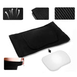 Maxbell 2Pcs Knee Pads Protection Sleeves Wrap Kneepads Knee Braces Support Black