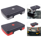 Maxbell Aerobic Exercise Step Fitness Equipment for Women Men Indoor Cardio Strength Gray Black