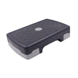 Maxbell Aerobic Exercise Step Fitness Equipment for Women Men Indoor Cardio Strength Gray Black