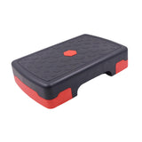 Maxbell Aerobic Exercise Step Fitness Equipment for Women Men Indoor Cardio Strength Red Black