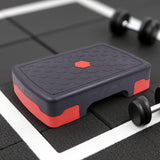 Maxbell Aerobic Exercise Step Fitness Equipment for Women Men Indoor Cardio Strength Red Black
