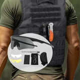 Maxbell Outdoor Goggles Hiking Sports Protector Non Slip Women Men Portable Anti Fog Black