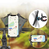Maxbell Bicycle Motorcycle Phone Holder Mount Handlebar Electric Scooter Bike