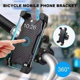 Maxbell Bicycle Motorcycle Phone Holder Mount Handlebar Electric Scooter Bike