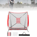 Maxbell Baseball Netting 7ftx7ft Training Aid for Fielding Throwing Practice Hitting