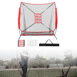 Maxbell Baseball Netting 7ftx7ft Training Aid for Fielding Throwing Practice Hitting
