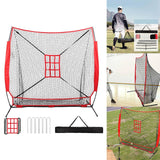 Maxbell Baseball Netting 7ftx7ft Training Aid for Fielding Throwing Practice Hitting