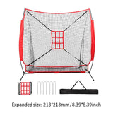 Maxbell Baseball Netting 7ftx7ft Training Aid for Fielding Throwing Practice Hitting
