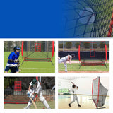 Maxbell Baseball Netting 7ftx7ft Training Aid for Fielding Throwing Practice Hitting
