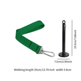Maxbell Arm Wrestling Training Strap for Cable Machine Strength Training Accessories Green