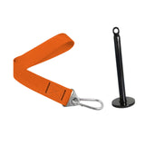 Maxbell Arm Wrestling Training Strap for Cable Machine Strength Training Accessories Orange