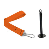 Maxbell Arm Wrestling Training Strap for Cable Machine Strength Training Accessories Orange