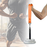 Maxbell Arm Wrestling Training Strap for Cable Machine Strength Training Accessories Orange