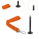 Maxbell Arm Wrestling Training Strap for Cable Machine Strength Training Accessories Orange