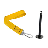 Maxbell Arm Wrestling Training Strap for Cable Machine Strength Training Accessories Yellow