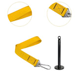 Maxbell Arm Wrestling Training Strap for Cable Machine Strength Training Accessories Yellow