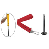 Maxbell Arm Wrestling Training Strap for Cable Machine Strength Training Accessories Red