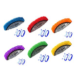 Maxbell Stunt Kite Double Line Outdoor Parafoil Kite for Children Enthusiasts Adults Bllue