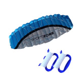 Maxbell Stunt Kite Double Line Outdoor Parafoil Kite for Children Enthusiasts Adults Bllue