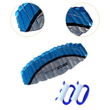 Maxbell Stunt Kite Double Line Outdoor Parafoil Kite for Children Enthusiasts Adults Bllue
