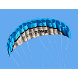 Maxbell Stunt Kite Double Line Outdoor Parafoil Kite for Children Enthusiasts Adults Bllue