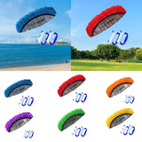 Maxbell Stunt Kite Double Line Outdoor Parafoil Kite for Children Enthusiasts Adults Bllue
