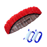 Maxbell Stunt Kite Double Line Outdoor Parafoil Kite for Children Enthusiasts Adults Red