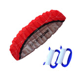 Maxbell Stunt Kite Double Line Outdoor Parafoil Kite for Children Enthusiasts Adults Red