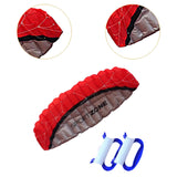 Maxbell Stunt Kite Double Line Outdoor Parafoil Kite for Children Enthusiasts Adults Red