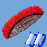 Maxbell Stunt Kite Double Line Outdoor Parafoil Kite for Children Enthusiasts Adults Red