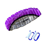 Maxbell Stunt Kite Double Line Outdoor Parafoil Kite for Children Enthusiasts Adults Violet