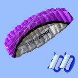 Maxbell Stunt Kite Double Line Outdoor Parafoil Kite for Children Enthusiasts Adults Violet